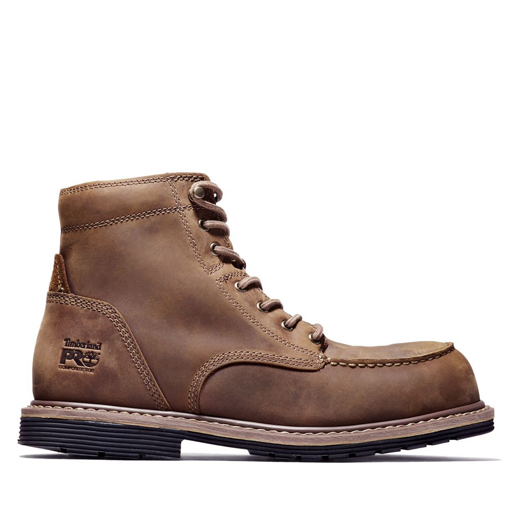 Bocanci Pro Timberland Barbati Maro - Millworks 6\" Moc Comp Toe - Romania - CUINJM967